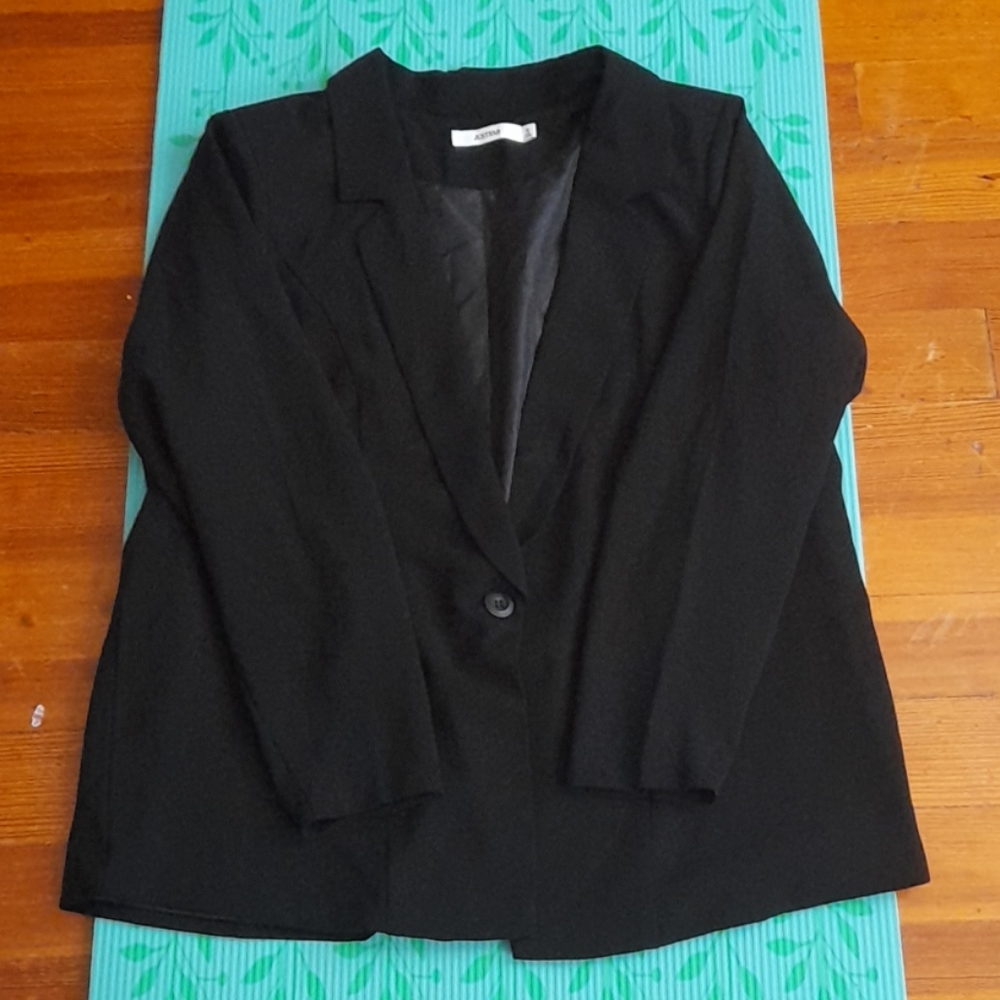 JustFab Single Breasted Blazer